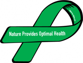 Ribbon Magnet: Nature Provides Optimal Health